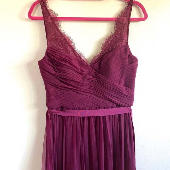BHLDN Hitherto Fleur Black Cherry Dress Nouvelle - Picture 6 of 9